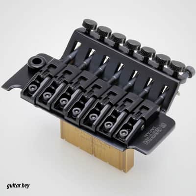 NEW Gotoh GE1996T-7 Floyd Rose Locking Tremolo 7-String Bridge 40mm Block, BLACK