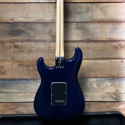 2022 Fender Limited Edition HSS Strat Plus Top Blue Burst w/case image 17