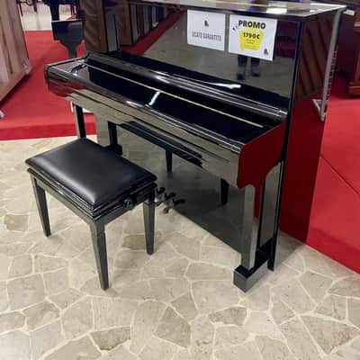 SIHEKO PIANOFORTE VERTICALE MOD. SU118 NERO image 9