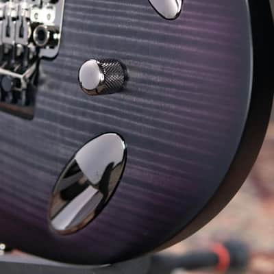 PRS SE Herman Li Signature Chleo Electric Guitar - Charcoal Purple Burst with Gig Bag image 10