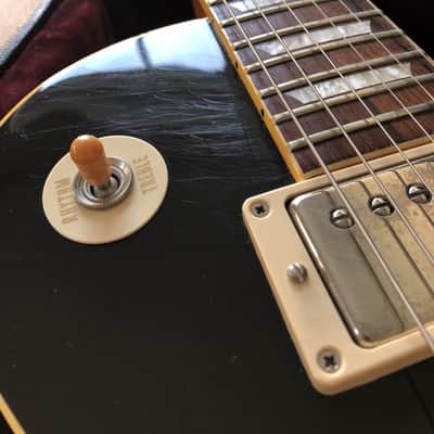 Gibson  Historic Custom Shop LPR-7 Les Paul ‘57 Reissue  black image 12