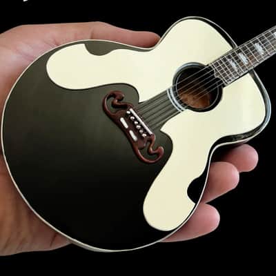 AXE HEAVEN The Everly Brothers Gibson SJ-200 Signature Ebony Miniature Guitar