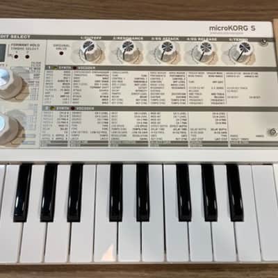 Korg microKORG S 37-Key Synthesizer/Vocoder White image 4
