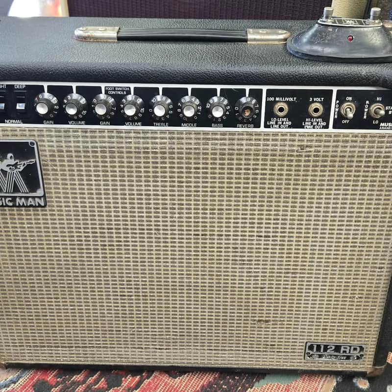 1981 Music Man 112-RD-65 Black tolex