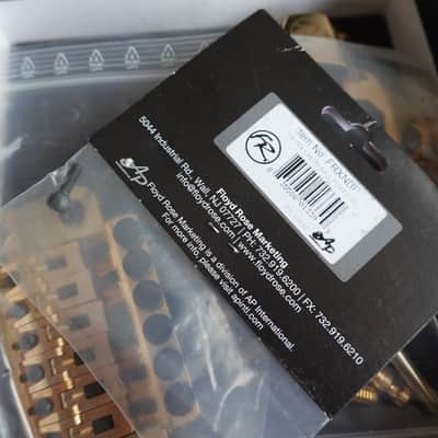 Floyd Rose FRTX03000 FRX Top Mount Tremolo System with Locking Nut 2010s - Gold image 3