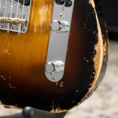Fender Custom Shop Limited Edition 1950 Double Esquire Electric Guitar - Wide Fade 2-Color Sunburst with Hardshell Case - Used image 15