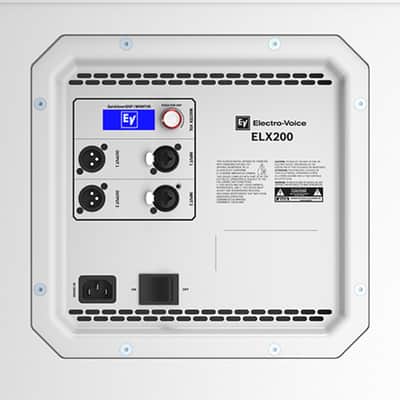 Electro-Voice ELX200-18SP-W 18" Active Powered DJ PA Subwoofer Sub in White - Open Box Mint image 3