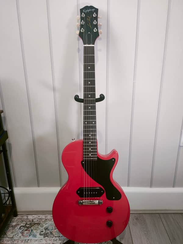 Epiphone Billy Joe Armstrong Les Paul Junior 2026 - Radiant Red image 1