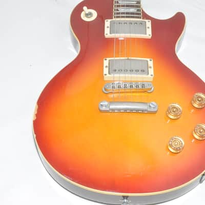 ORVILLE Les Paul Standard Cherry Sunburst Electric Guitar Ref No 7523 image 2