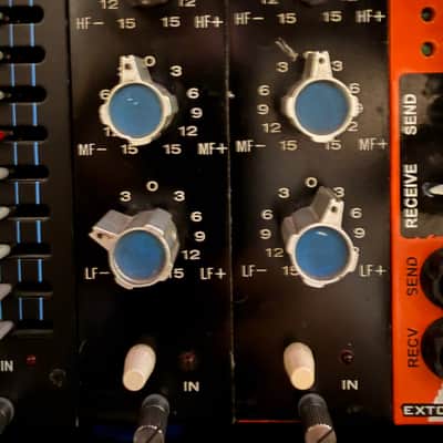 API 553 500 Series 3-Band Parametric Equalizer Module 1970s - Black image 2