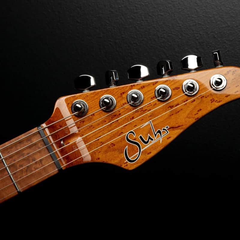 2021 – 2022 Suhr Suhr Classic S Paulownia HSS Trans Sonic Blue