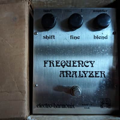 Electro-Harmonix Frequency Analyzer 1976 V1 Ram's Head Period W/ Original Box Original 110v image 3
