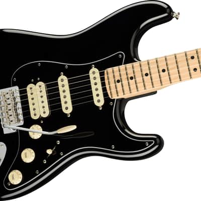 Fender American Performer Stratocaster HSS with Maple Fretboard 2018 - Present - Black image 4