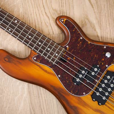 Maruszczyk Instruments Jake 5 String Electric Bass Guitar Sunburst w/ Gigbag image 8