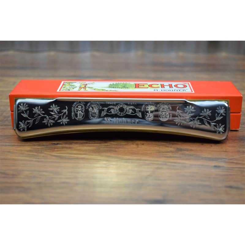 Hohner 1496 Echo 48 Hole Octave Tuned Harmonica Harp 1496/48