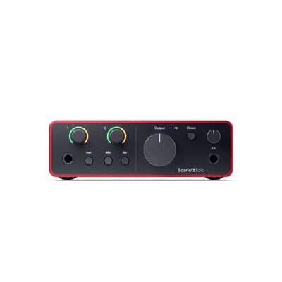 Focusrite Scarlett Solo (4th Gen) USB-C Interface Bundle with Mogami Gold Cable image 19