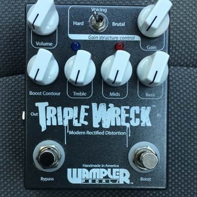 Wampler Triple Wreck Distortion Pedal | Reverb