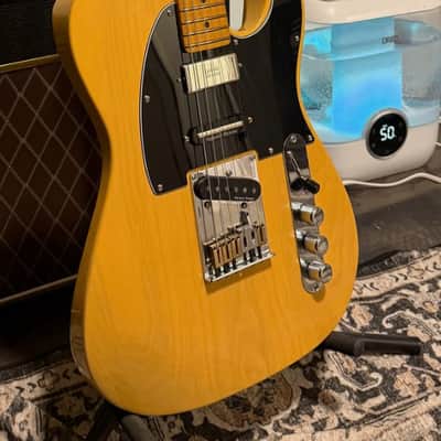 Fender American Ultra Luxe Vintage '50s Telecaster - Glaser B-Bender & Brent Mason Pickups image 3