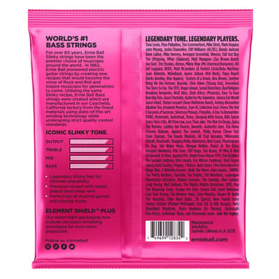 Ernie Ball 2834 Nickel Wound Super Slinky 45-100 image 2