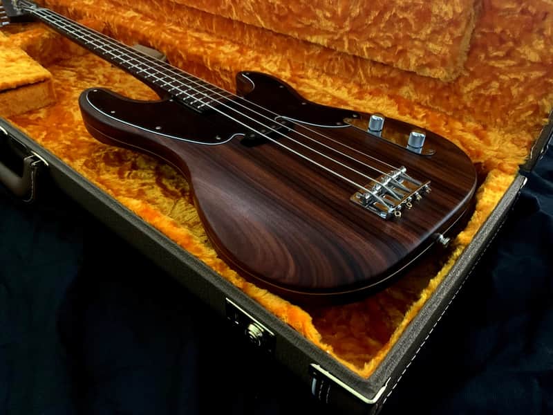 Cohnway All Rosewood Tele Bass / Fender Hard Case image 1