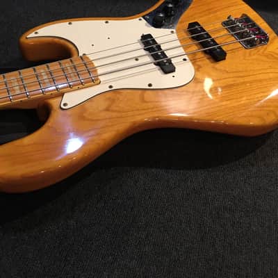 No.111825 1990-1991 Fender Japan JB75-90 NAT/M JAPAN VINTAGE Maintained FUJIGEN INC. good condition lightweight image 6
