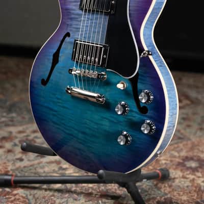 Gibson ES-339 Figured Semi-Hollow Electric Guitar - Blueberry Burst with Hardshell Case image 5