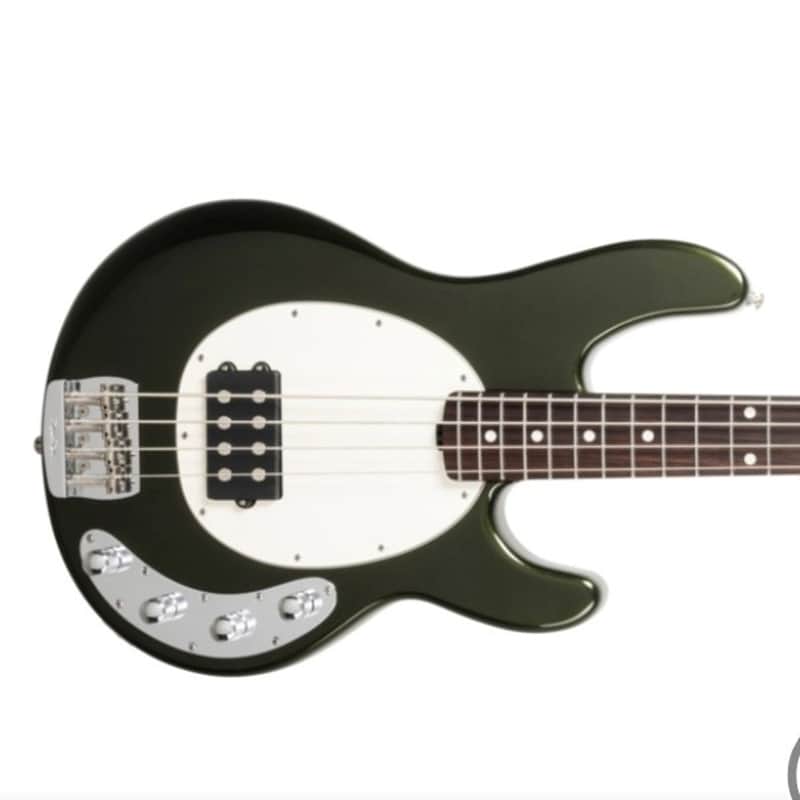 Ernie Ball Music Man StingRay 4 H Special, Fallout Green / Rosewood image 1