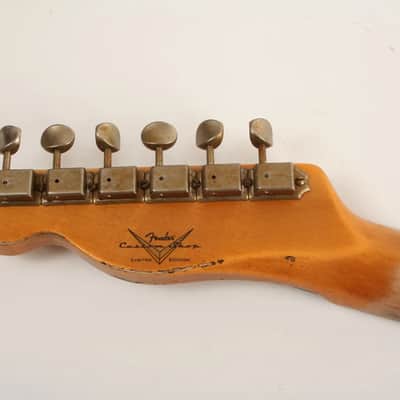Fender Limited Edition Reverse Esquire Heavy Relic 2024 Aged White Blonde image 6