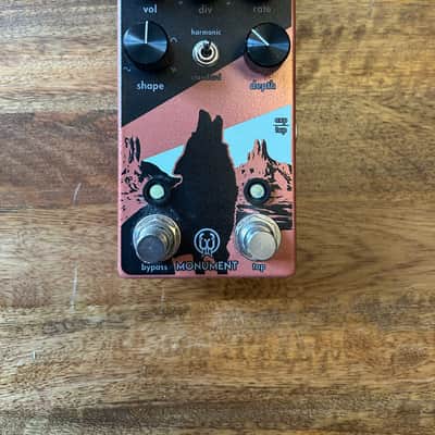 Walrus Audio Monument Harmonic Tap Tremolo V2 Limited Edition - Craftsman Series 2022 - Light Tan Leather image 2