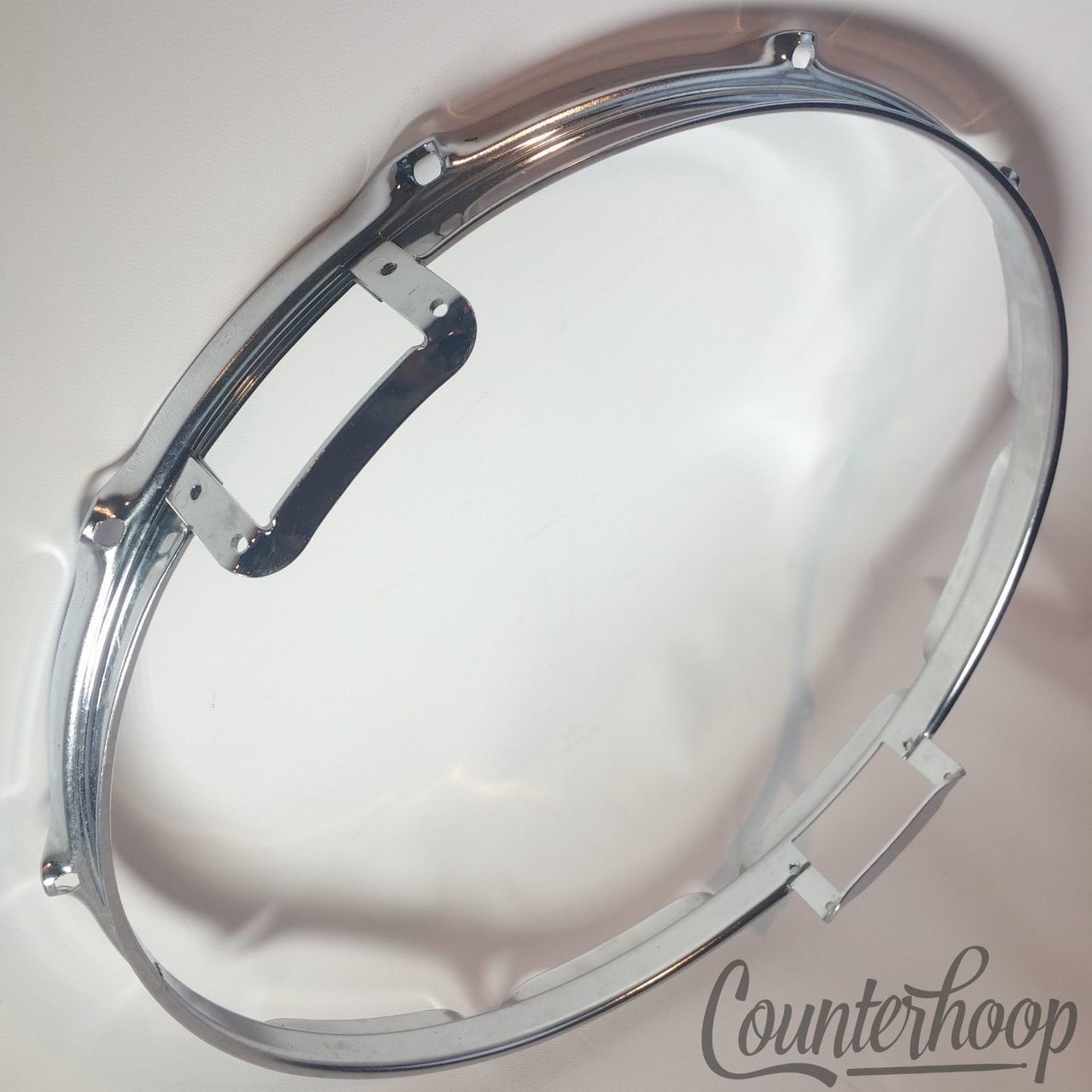 Rogers 14" Dynasonic Snare Drum Resonant Rim/Hoop 10-Lug Triple-Flange 60s USA* — main photograph