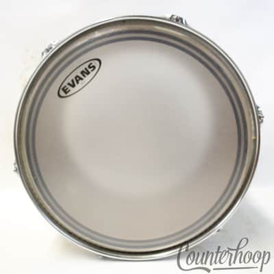 MIJ 13x9"Tom Drum WMP Japan 3Ply+Rings Clip Mount Vintage 60s White Marine Pearl image 8