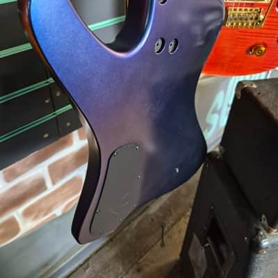 Dingwall D-Roc Standard Matte Blue-To-Purple Colorshift Multi-Scale Electric Bass image 14