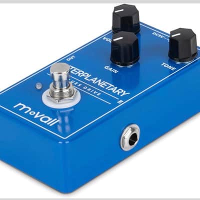 Movall MP100 Interplanetary Blues Drive Effects Pedal Overdrive Pedal 2025- Blue image 3