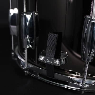 Gretsch Full Range 14" x 6.5" Black Nickel Over Steel Snare Drum image 4