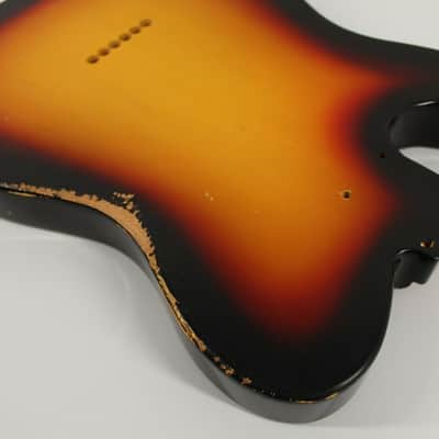 MJT Official Custom Order Vintage Aged Nitro Finish Guitar Body Mark Jenny VTT image 9