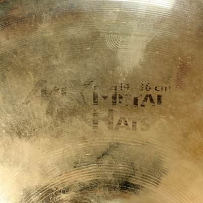 SABIAN AAX 14 METAL Hi-Hat Top & Bottom (05/15) image 3