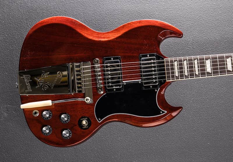 Gibson USA SG Standard '61 Maestro Vibrola - Vintage Cherry image 1