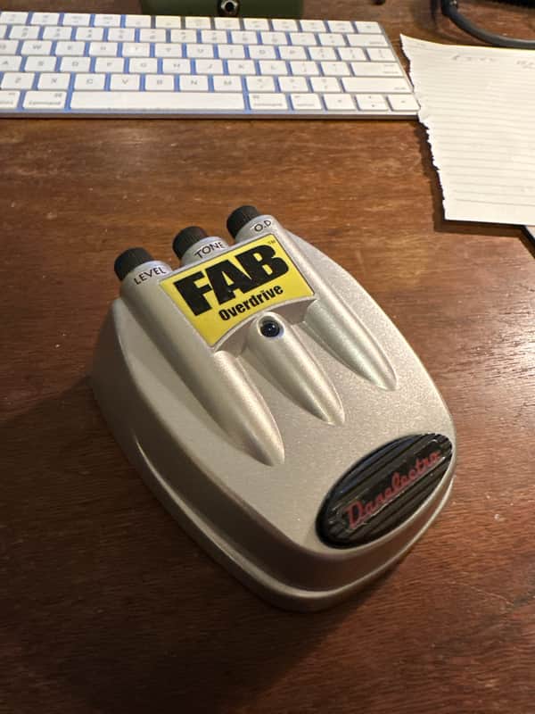 Danelectro Fab Overdrive 2000s - Silver image 1