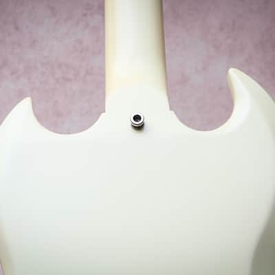 GIBSON USA Custom Shop '61 Les Paul SG Standard Reissue Vibrola VOS "White + Rosewood" (2012) image 14