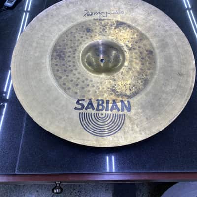 Sabian  21” signature  2000s  Brass rod morgenstein tri top ride image 5