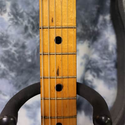 Video Demo 1956 Old Kraftsman by Kay Model 4144 Sizzler Dual Kay Pancake Pickups Pro Setup New Strings Original Soft Shell Case image 8