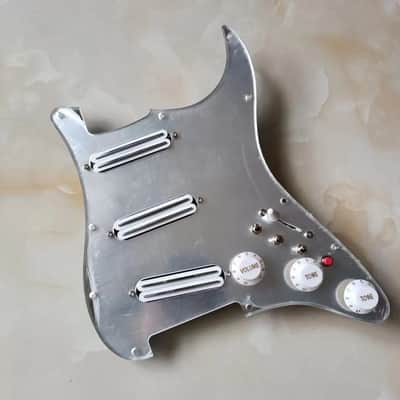 SSS Dual Rails Guitar Stratocaster Style Loaded Prewired Pickguard, Multi Tones Wiring image 2
