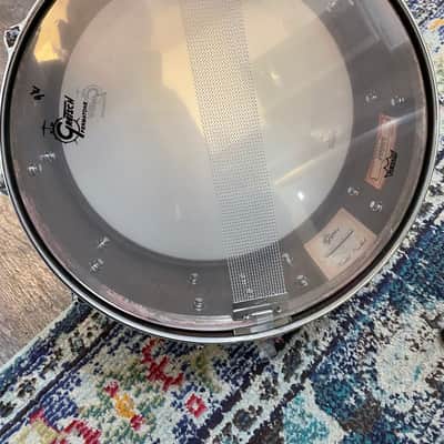 Gretsch GAS5514-KC Keith Carlock Signature 5.5x14" Brass Snare Drum 2021 - Vintage Patina image 7