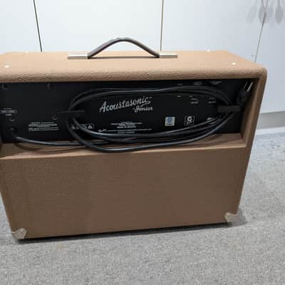 Fender Acoustasonic Jr. - Beige - 2- Channel Acoustic Guitar Amplifier image 6