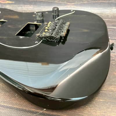 80s Charvel by Jackson Model-3A Body Black w/Kahler 2520 Fulcrum Tremolo/Plate image 8