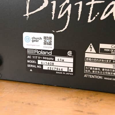 Roland S-1608 16 x 8 Stage Unit CG014T7 image 9