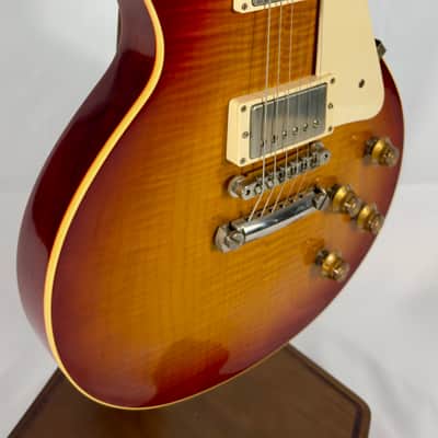 Gibson Les Paul Custom Shop Historic VOS 1959 R9 Reissue 2013 - Heritage Cherry Sunburst image 3