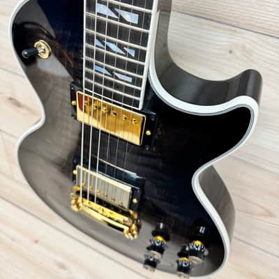 Gibson Les Paul Supreme Electric Guitar - Trans Ebony Burst #0206 image 6