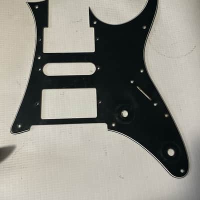 2010 Indonesian Ibanez RG350EX Black Strat Basswood Guitar Body Floyd Ready (Rough Shape) image 2