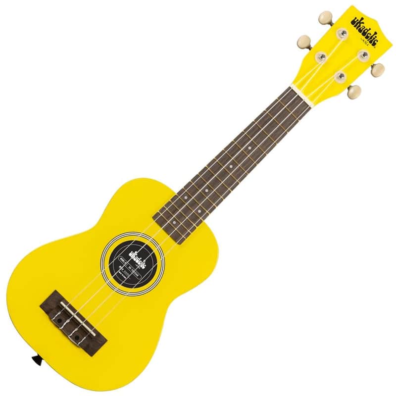 Kala Brand Ukadelic Soprano Ukulele & Bag Taxi Cab Yellow image 1